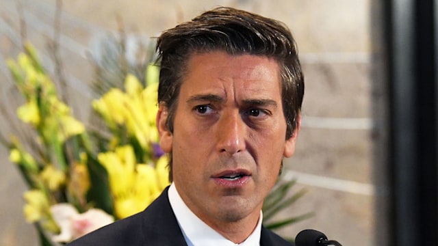 David Muir visits The Empire State Building to celebrate the 40th season of ABC's "20/20" at The Empire State Building on September 29, 2017 in New York City
