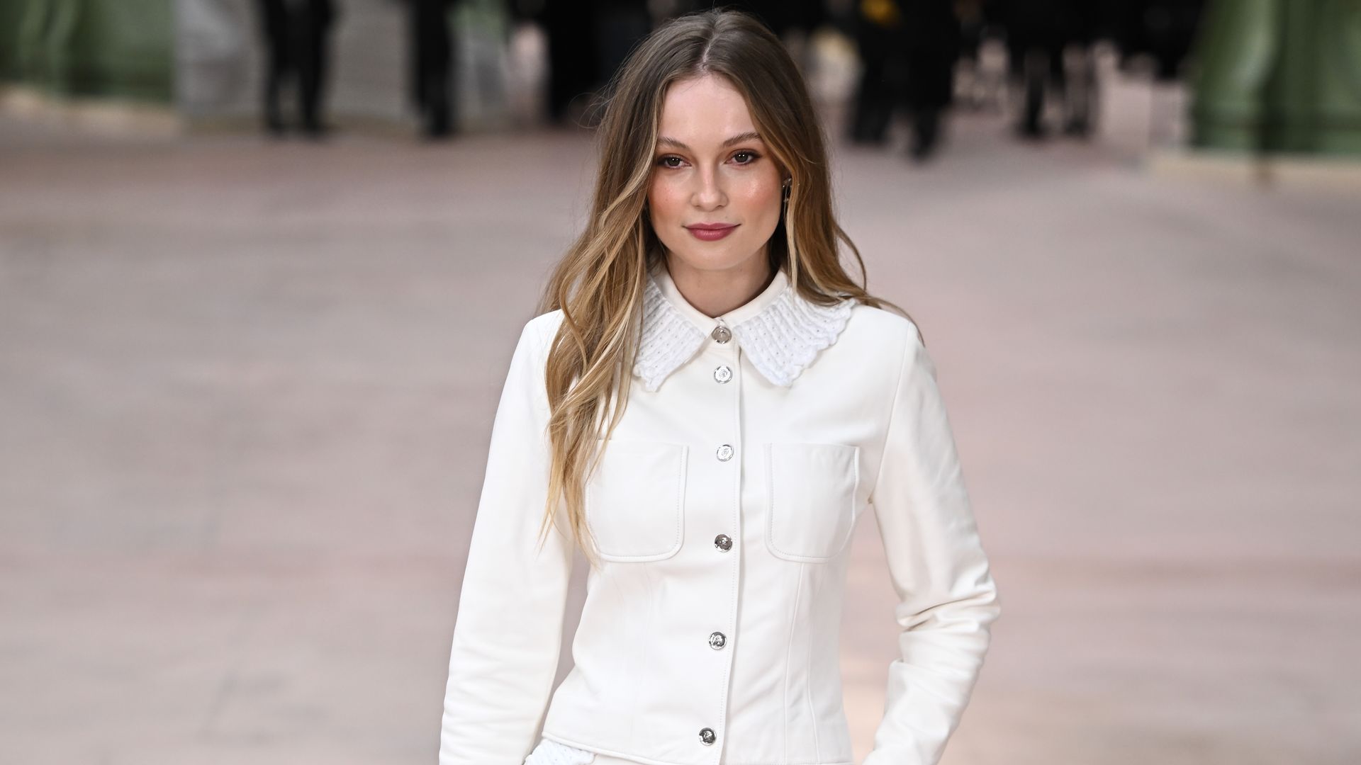 Bridgerton’s Hannah Dodd surprises in heeled brogues at Chanel Haute Couture show