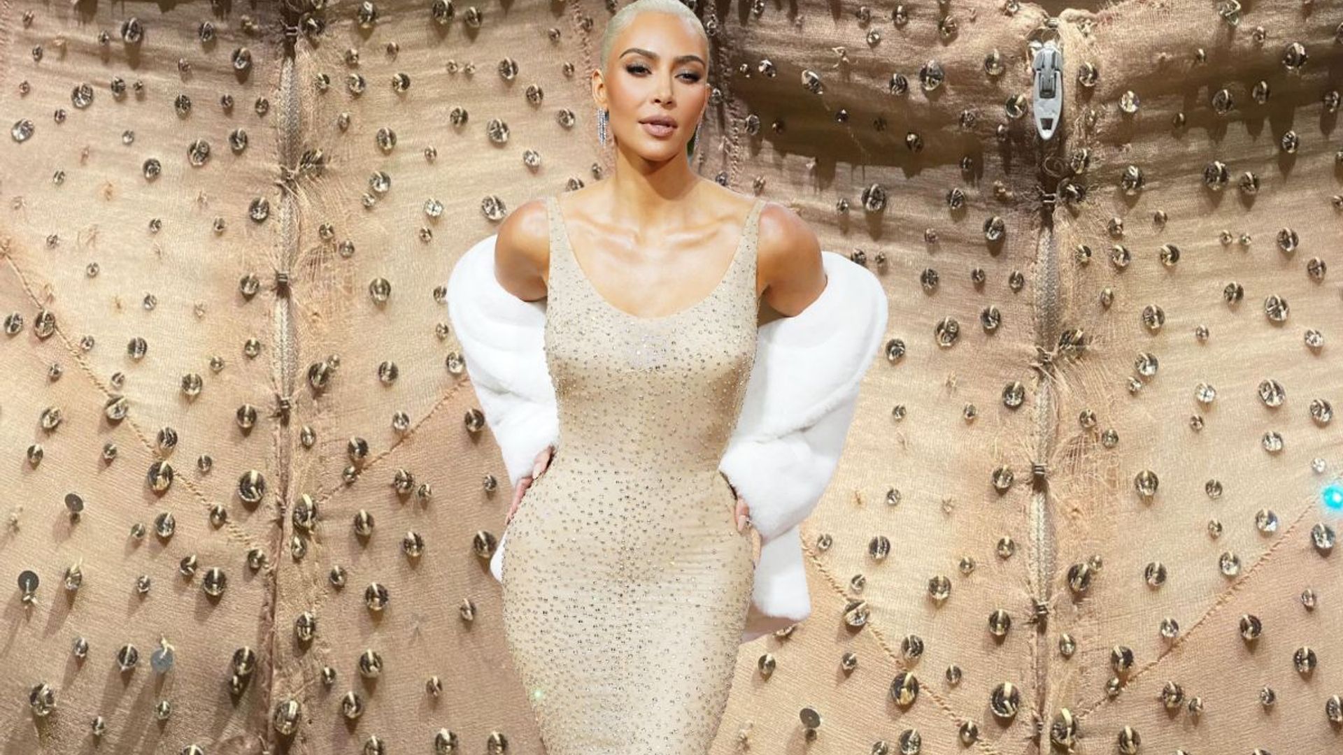 Kim Kardashian Visits Her Marilyn Monroe 'Happy Birthday' Dress At Ripley's  Wearing Balenciaga