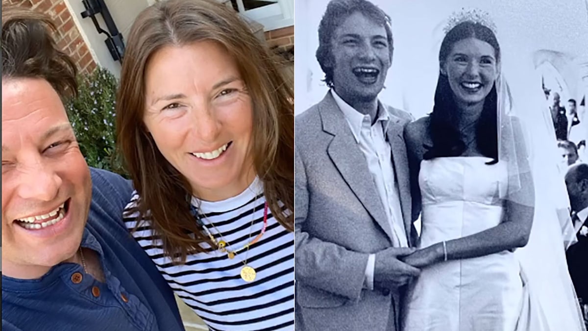 Jamie Oliver reveals surprising reason he renewed vows with wife Jools  after 23 years