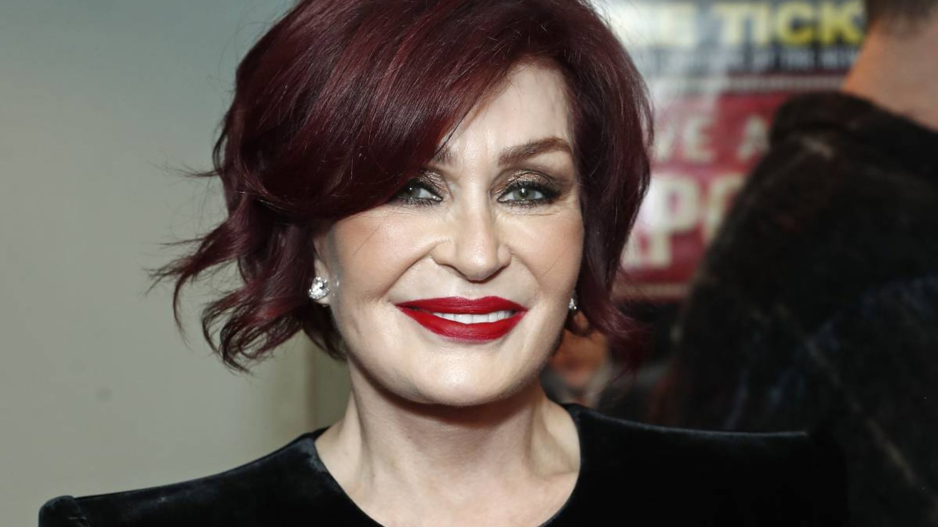 sharon osbourne inside living room