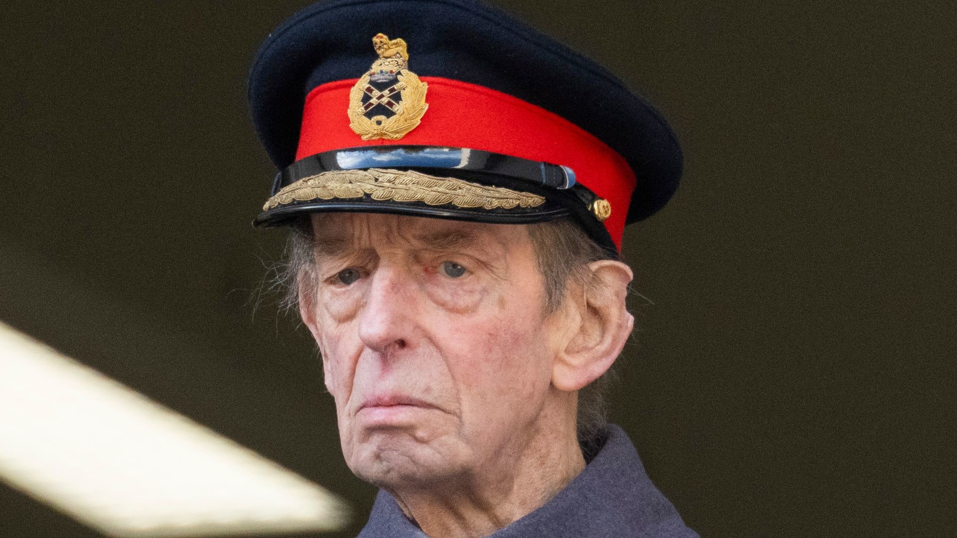 Prince Edward, Duke of Kent during the 2025 National Service Of Remembrance at The Cenotaph
