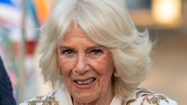 queen camilla in white tunic 
