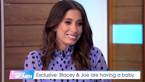 Stacey Solomon Tears Up As She Makes First Pregnant Appearance On Loose Women Hello