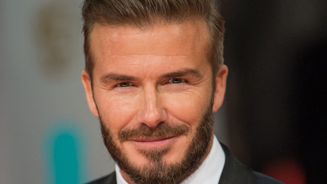 David Beckham attends the EE British Academy Film Awards at The Royal Opera House on February 8, 2015 in London, England.