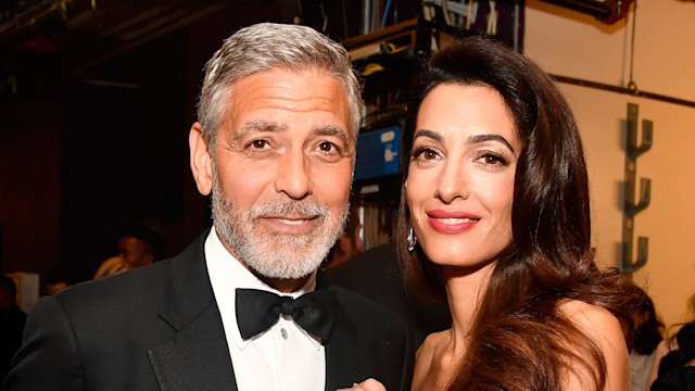 46th AFI Life Achievement Award Recipient George Clooney (L) and Amal Clooney attend the American Film Institute's 46th Life Achievement Award Gala Tribute to George Clooney at Dolby Theatre  on June 7, 2018 in Hollywood, California.