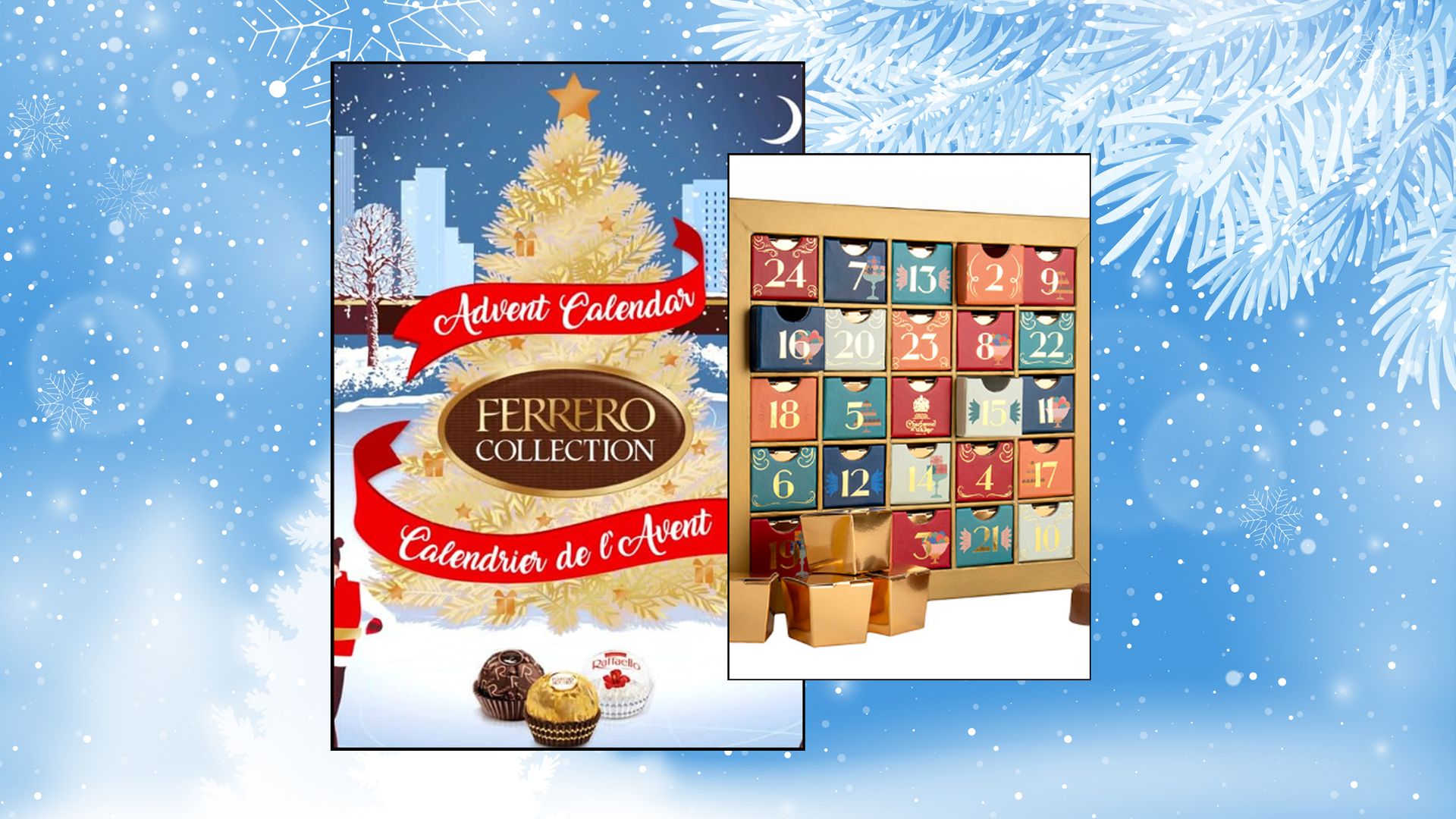 chocolate advent calendars collage 
