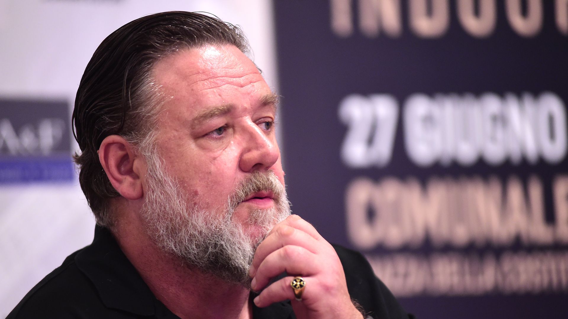 Russell Crowe makes bold statement about his professional future: 'I will  just stop' | HELLO!
