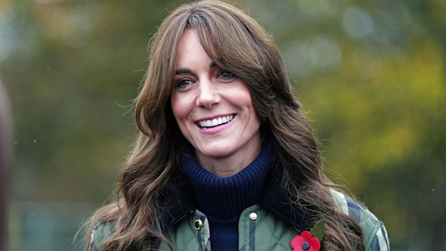 Catherine, Princess of Wales, known as the Duchess of Rothesay when in Scotland, visits Outfit Moray, an award-winning charity delivering life-changing outdoor learning and adventure activity programmes to young people on November 02, 2023 in Moray, Scotland.