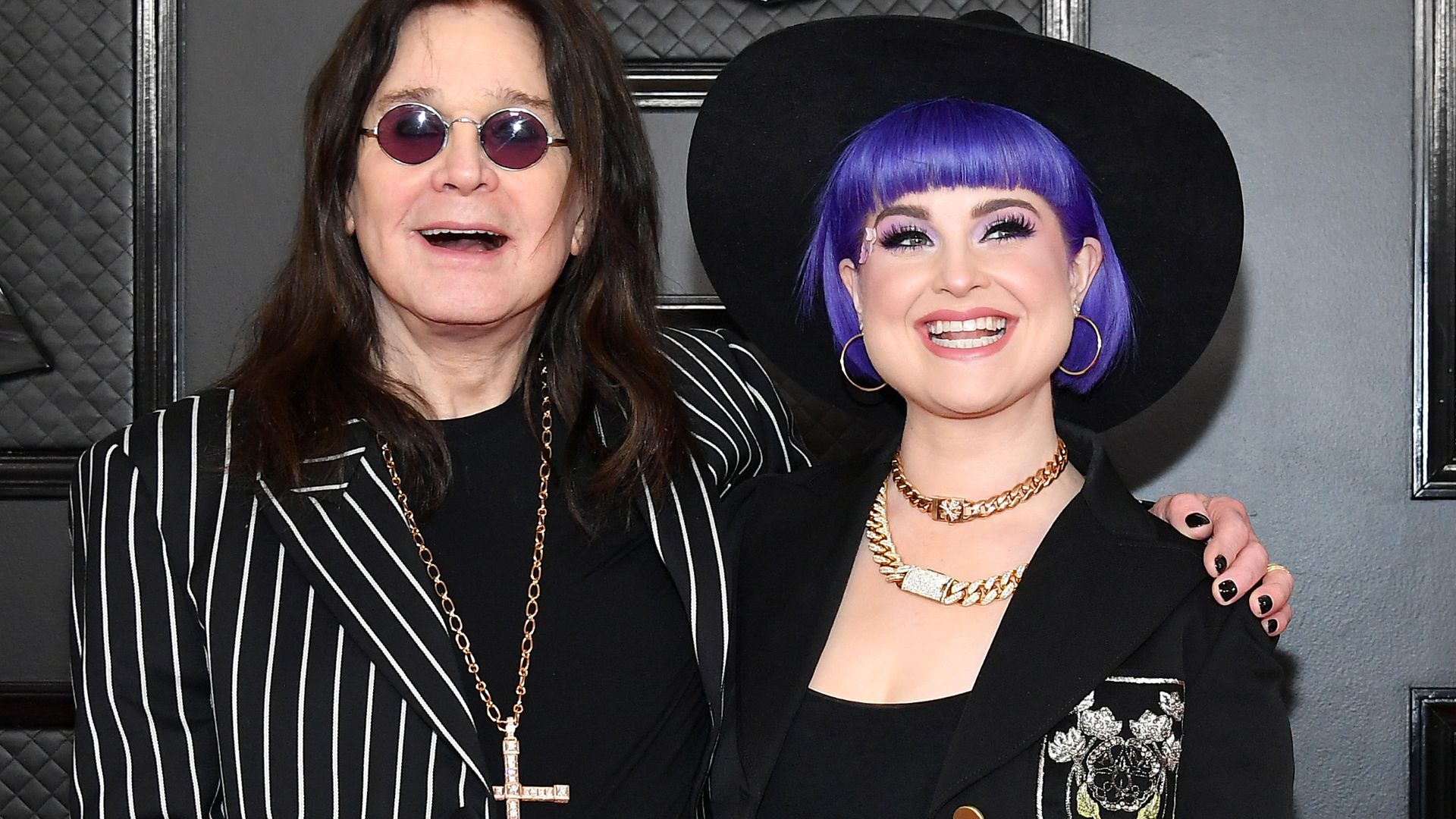 Kelly Osbourne a l'air heureuse avec son père Ozzy en 2020 