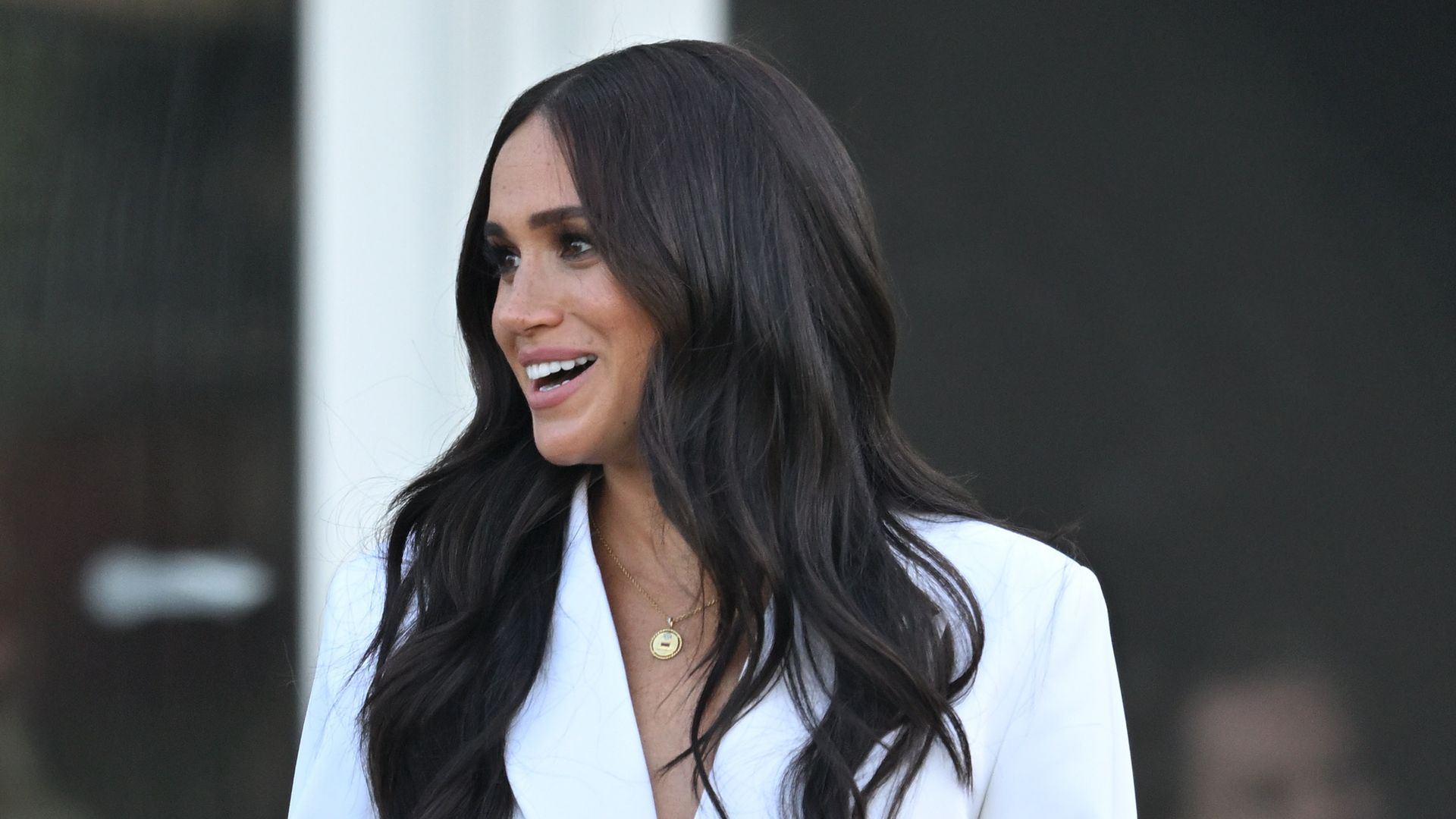 Meghan, Duchess of Sussex attends the Invictus Games Friends and Family reception at Zuiderpark on April 15, 2022 in The Hague, Netherlands. (Photo by Karwai Tang/WireImage)