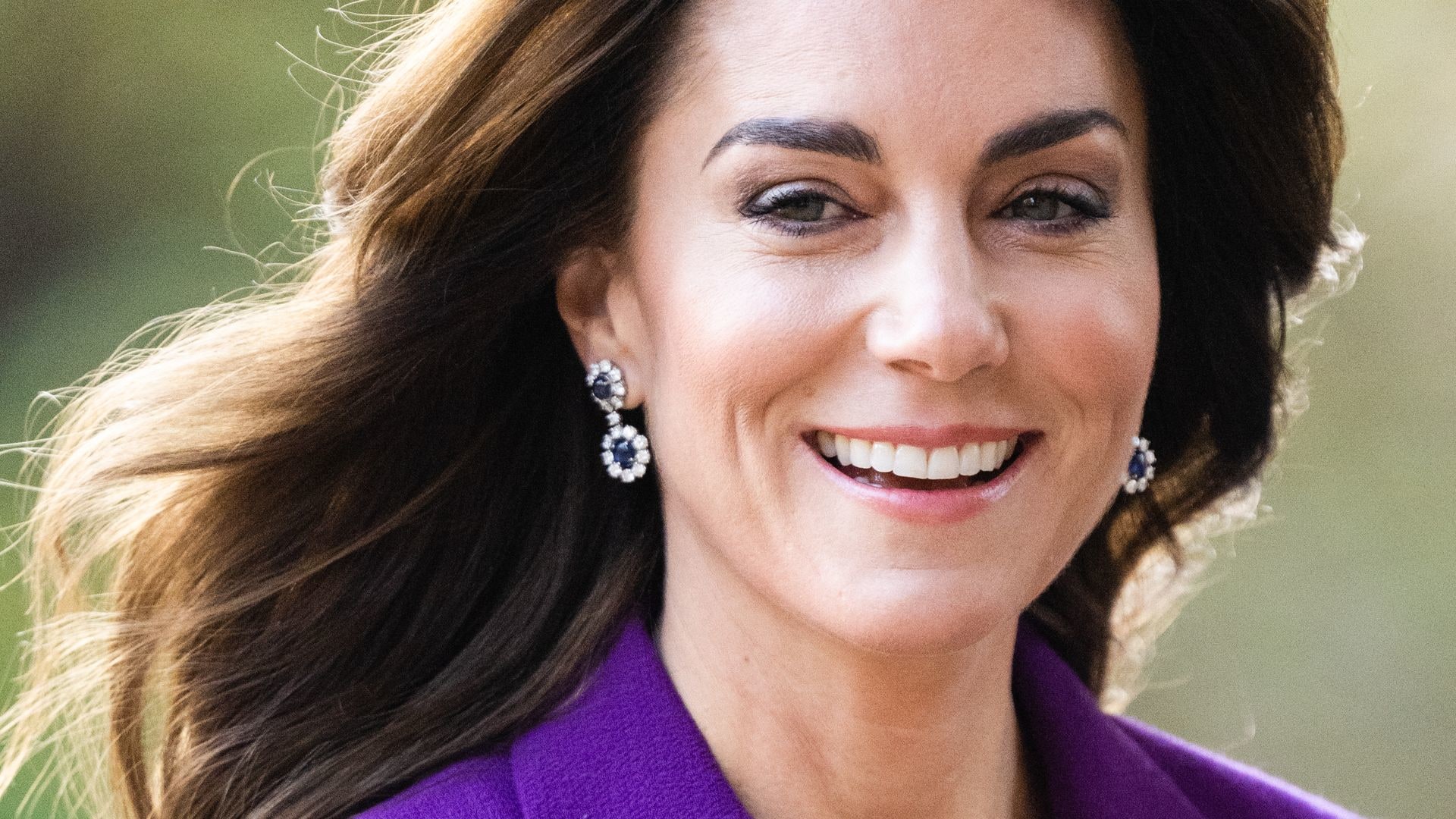 Kate Middleton, the Princess of Wales, arrives to attend the Shaping Us National Symposium at Design Museum on November 15, 2023 in London, England. 