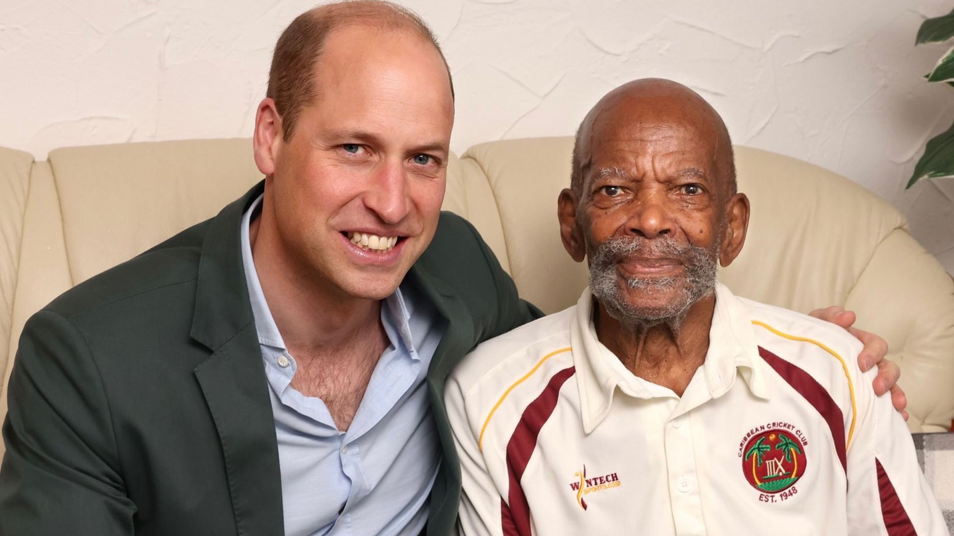 Prince William pays tribute to Windrush pioneer with personal message