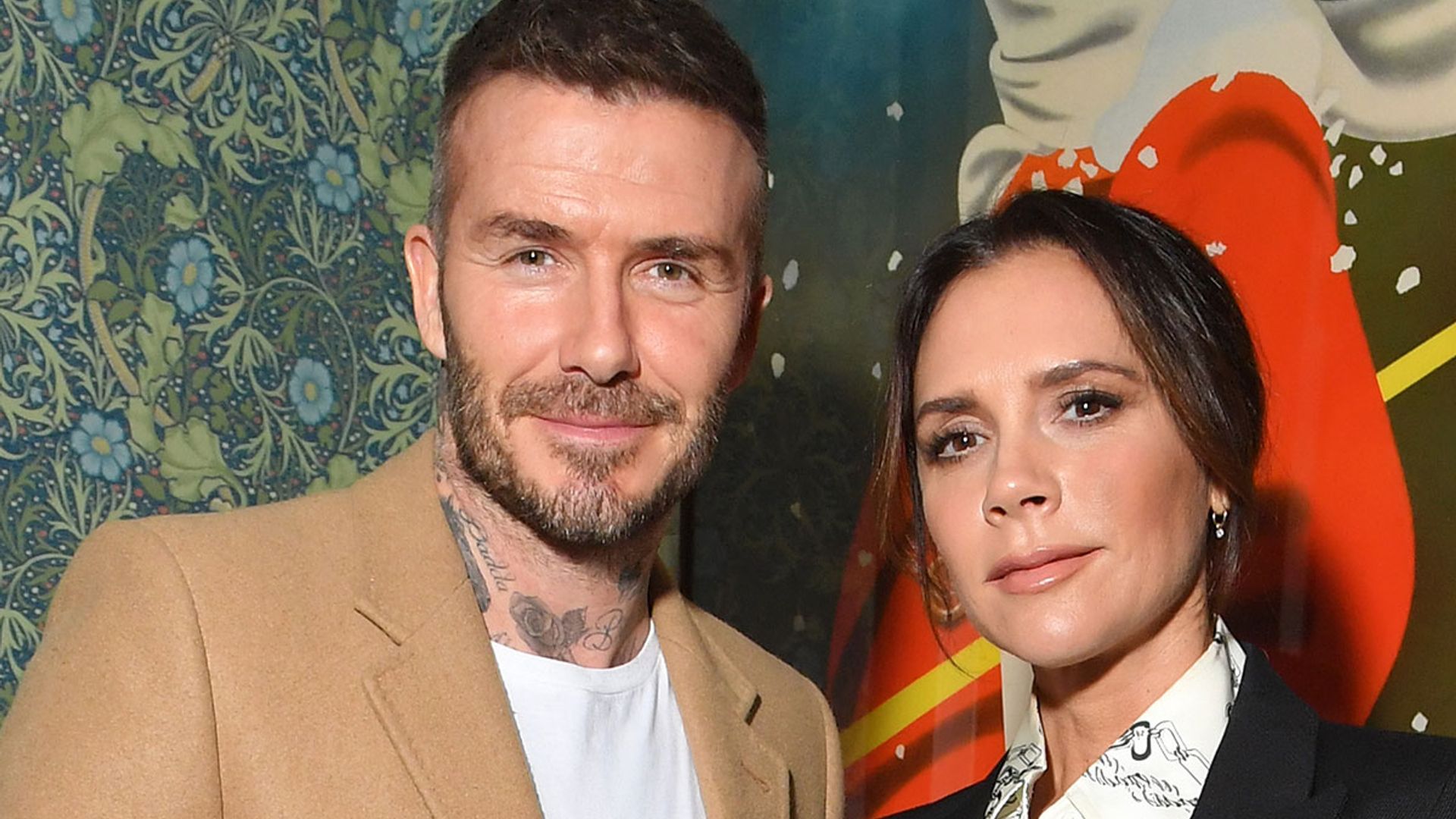 david and victoria beckham react to feud