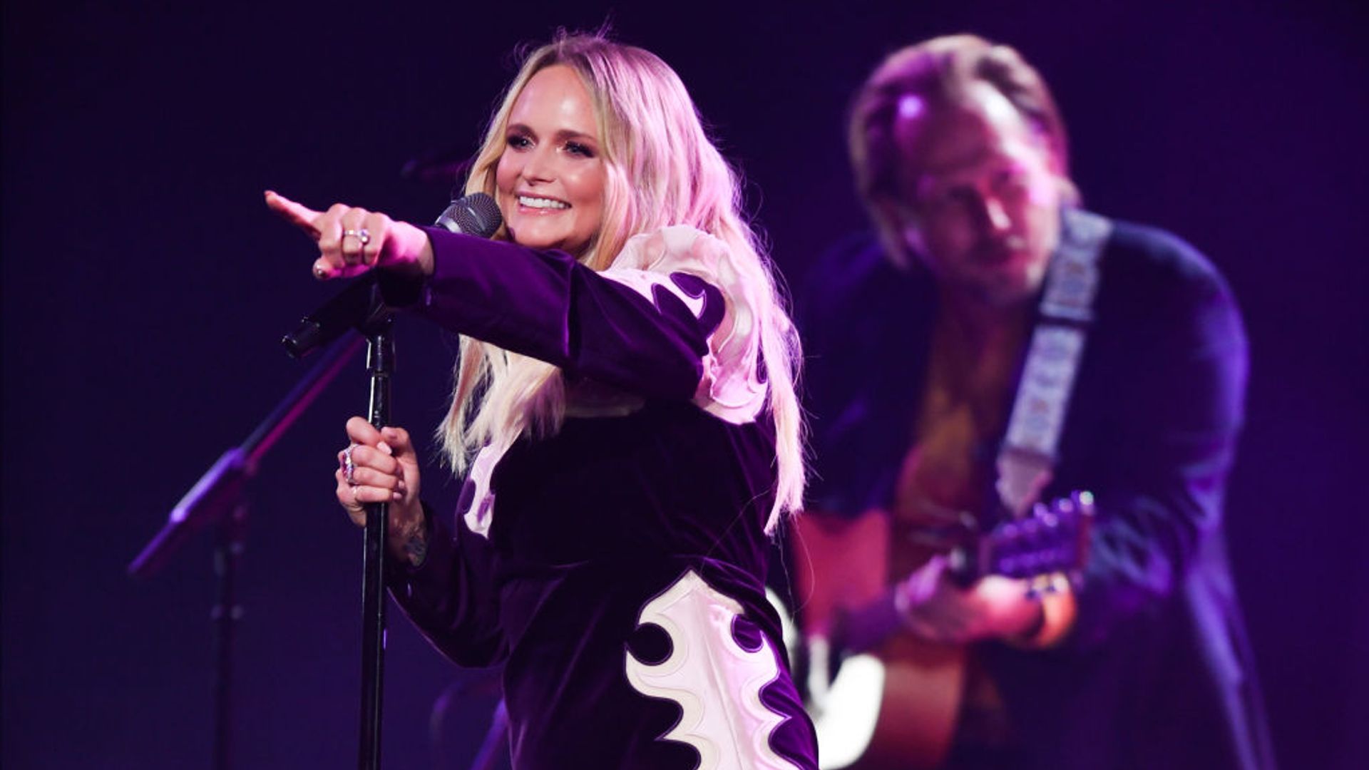 Miranda Lambert performs on stage at the 54th Annual CMA Awards