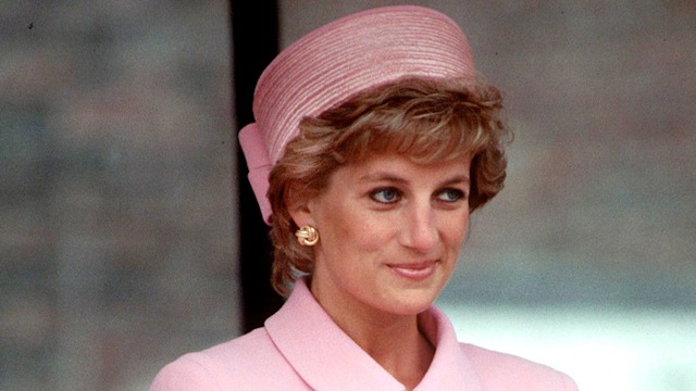 princess diana pink dress