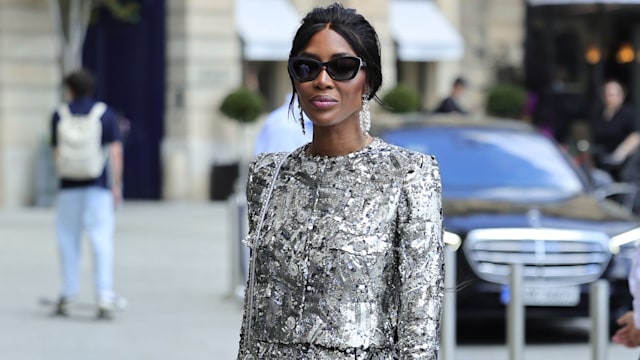 Naomi Campbell's post-feud dress is sheer excellence