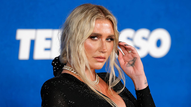 Kesha attends Apple's "Ted Lasso" Season 2 Premiere at Pacific Design Center on July 15, 2021 in West Hollywood, California