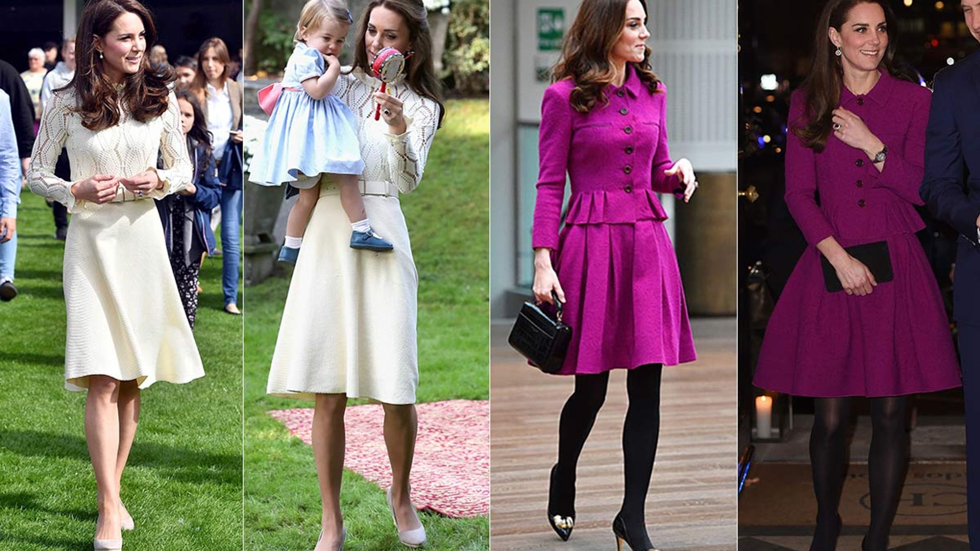 kate middleton recycles outfits