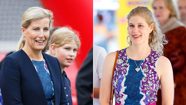 duchess sophie and lady louise windsor