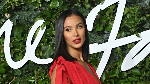 Maya Jama attends The Fashion Awards 2021 at the Royal Albert Hall on November 29, 2021 in London, England.