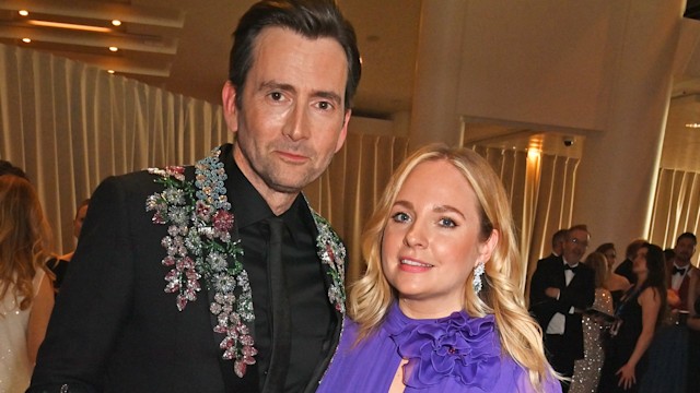 David Tennant and Georgia Tennant attend the Champagne Taittinger reception at the 2024 BAFTA Television Awards with P&O Cruises at The Royal Festival Hall on May 12, 2024 in London, England