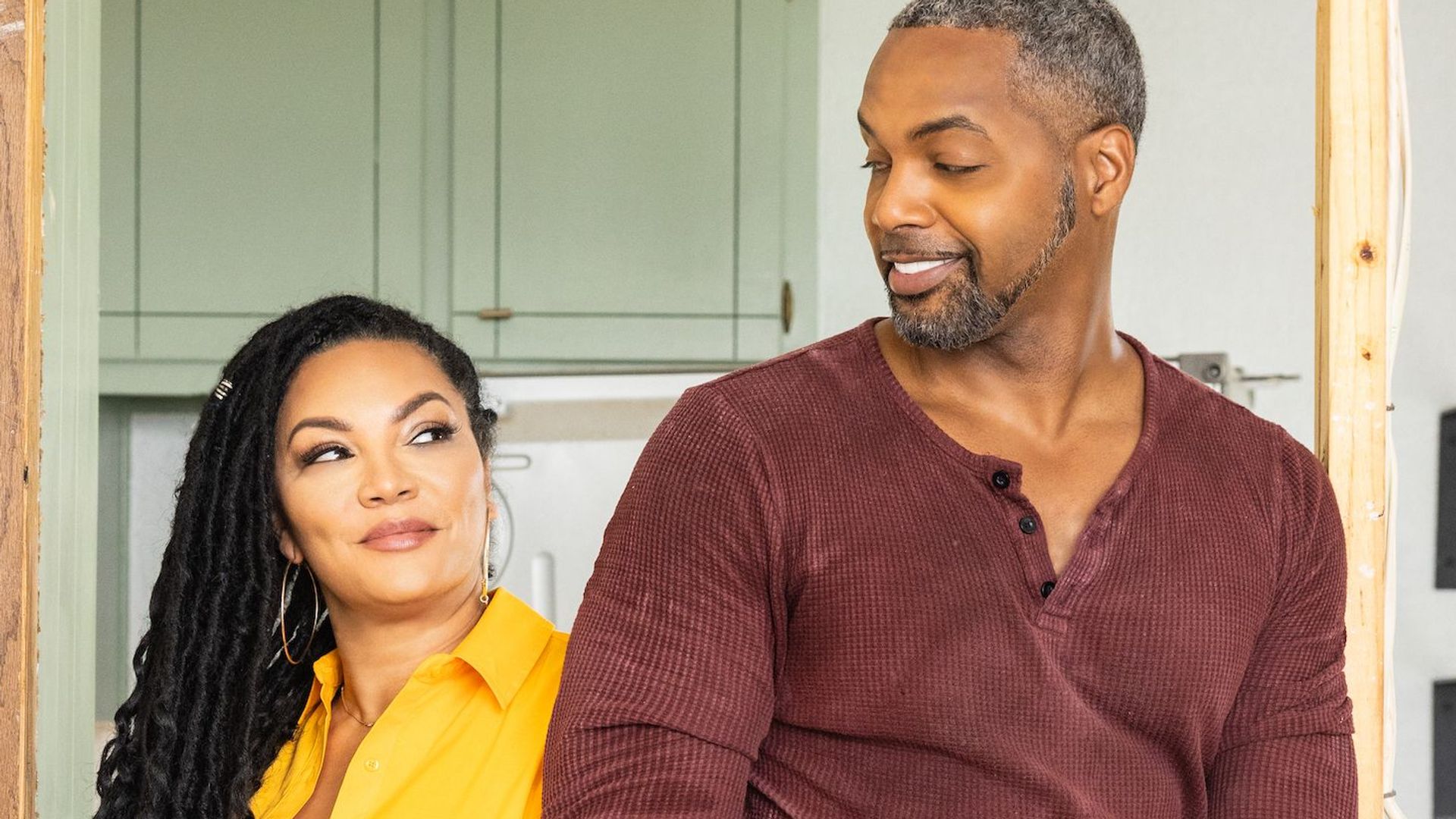 As seen on Married to Real Estate, hosts Mike Jackson and Egypt Sherrod 