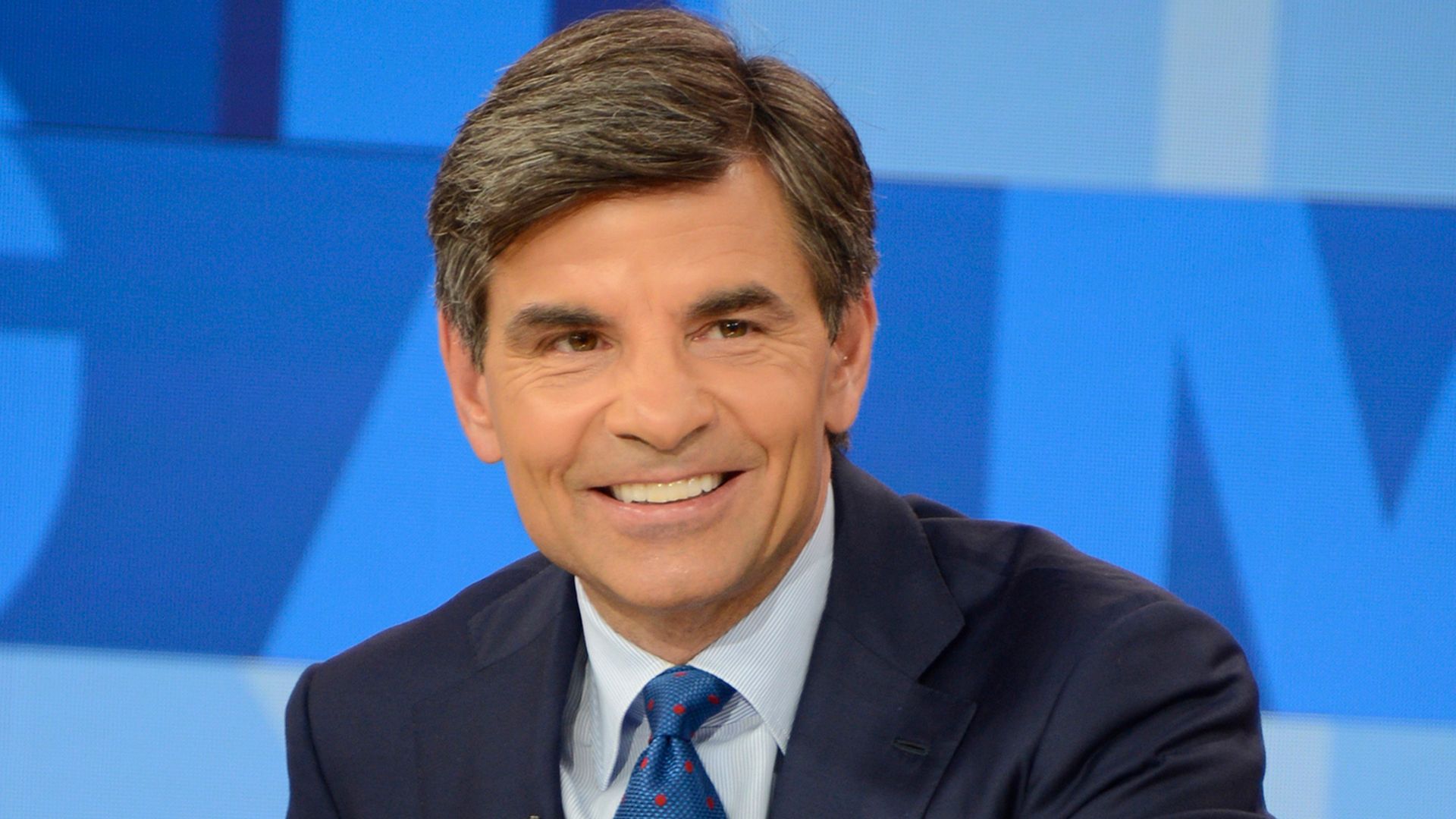 George Stephanopoulos in the GMA studios 