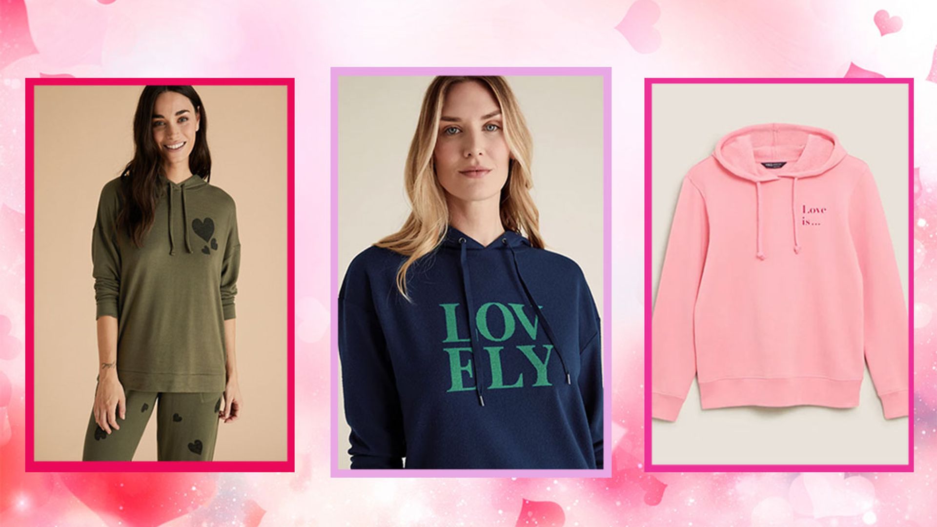Marks & Spencer has the BEST Valentine's hoodies from £18
