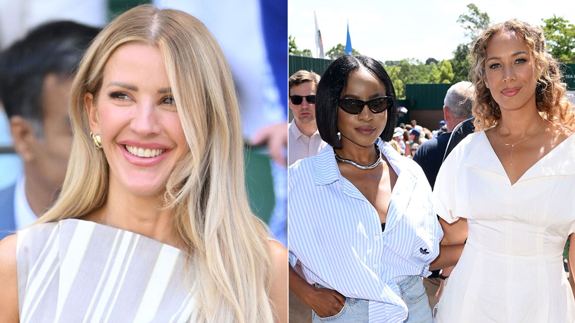Ellie Goulding, Keisha Buchanan and Leona Lewis steal the spotlight on Day 11 of Wimbledon