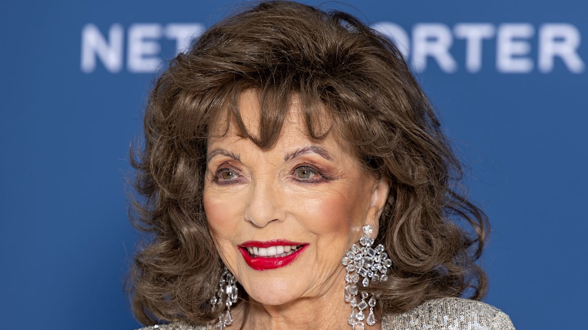 Joan Collins, 92, steals the show in latest blue carpet appearance