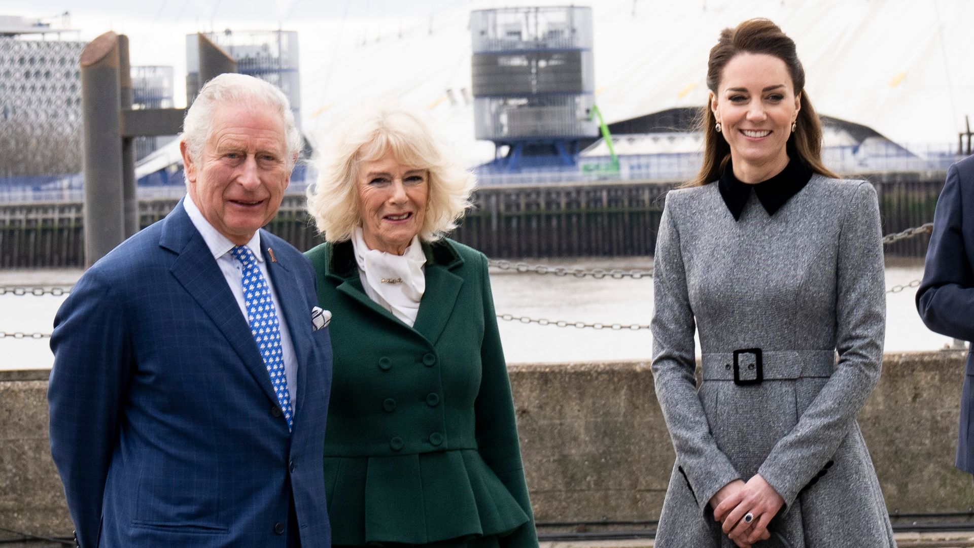 Charles and Camilla with Kate on a joint engagement