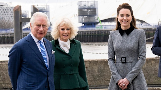 Charles and Camilla with Kate on a joint engagement