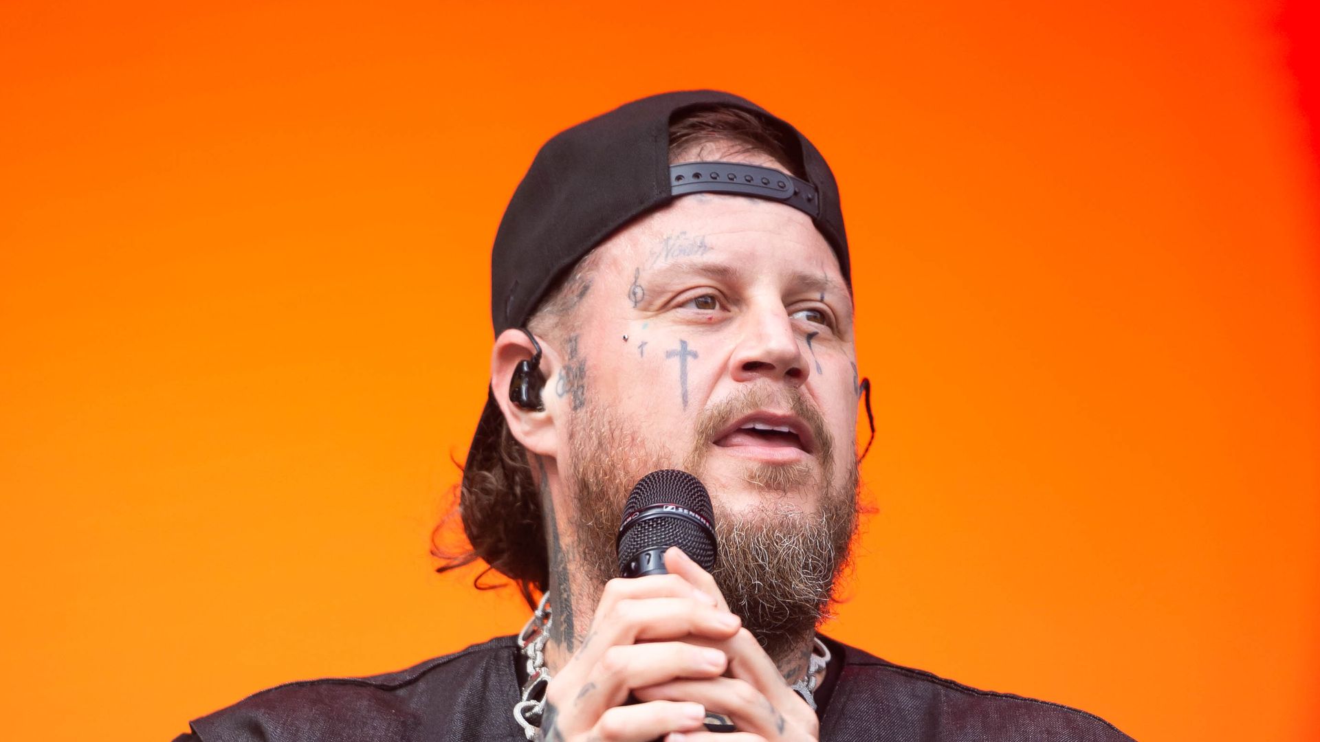 Jelly Roll performs onstage during Superbloom Festival on August 30, 2025 in Munich, Bavaria.