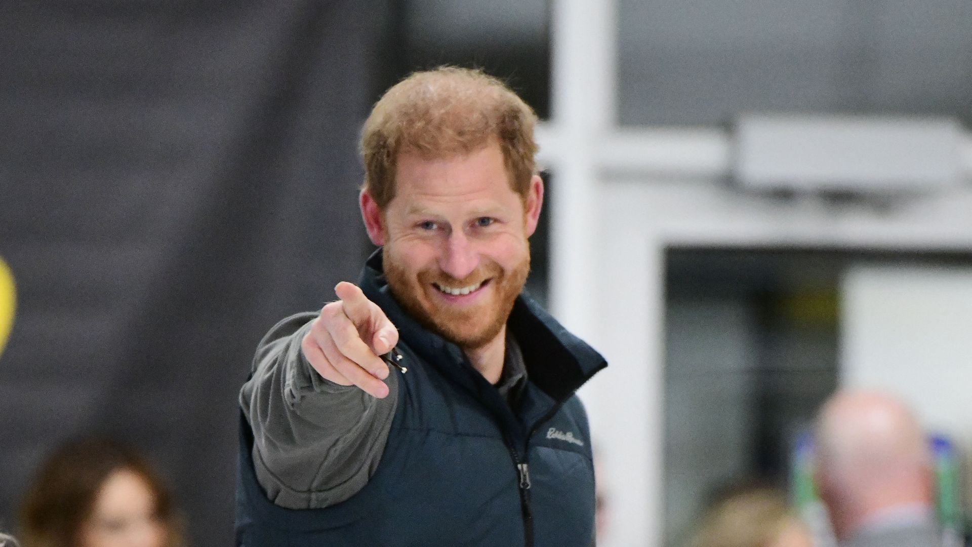 Britain's Prince Harry, Duke of Sussex, attends the "Invictus Games Vancouver Whistler 2025's One Year to Go" winter training camp in Whistler, British Columbia, Canada, February 16, 2024. (Photo by Don MacKinnon / AFP) (Photo by DON MACKINNON/AFP via Getty Images)