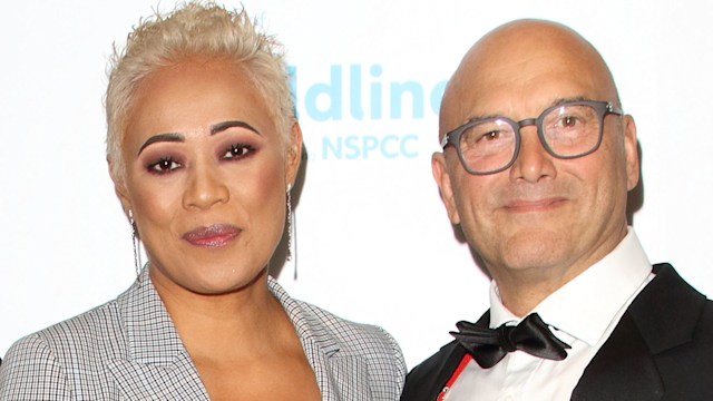 Monica Galetti and Gregg Wallace attend The Childline Ball 2019 