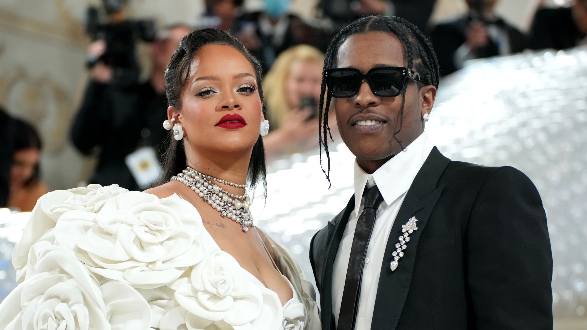 Rihanna reveals third pregnancy with partner A$AP Rocky ahead of Met Gala appearance