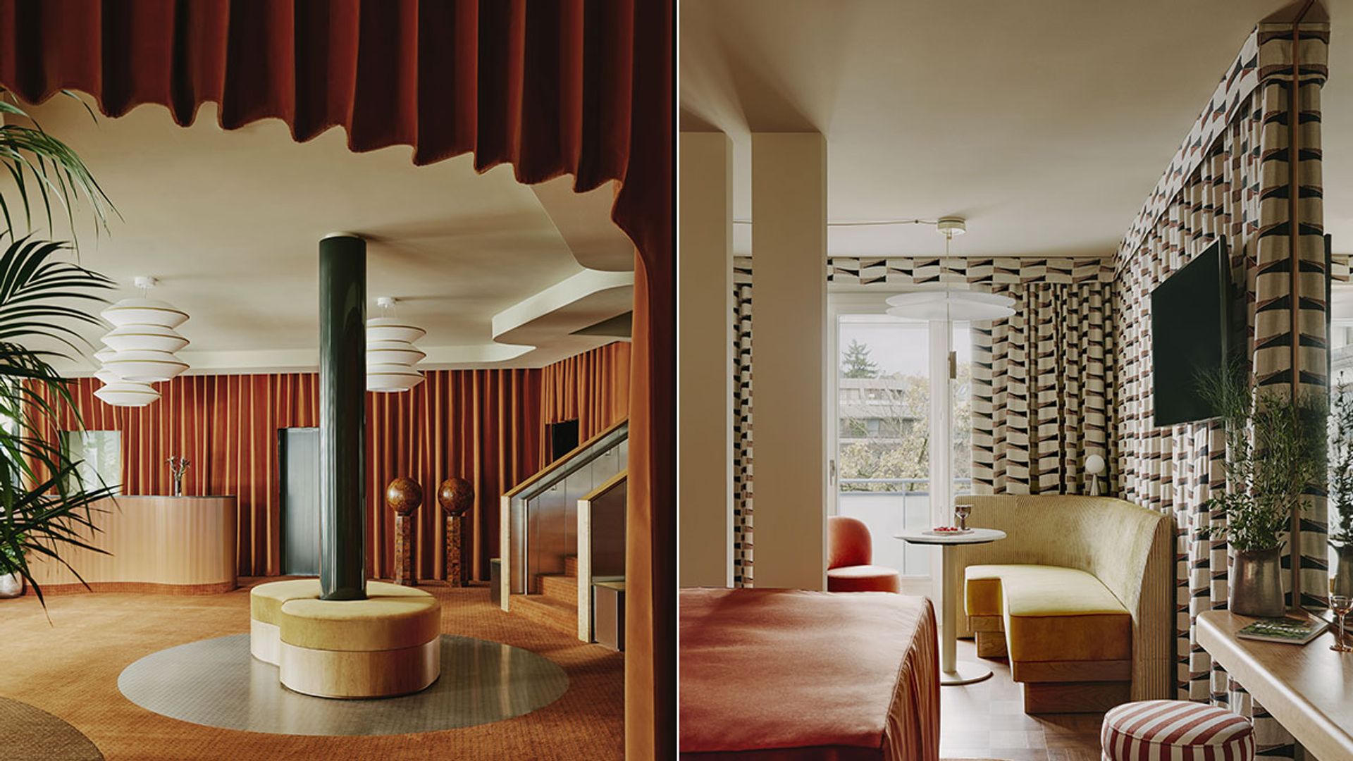 I stayed in a Wes Anderson-esque aparthotel in the heart of Zurich