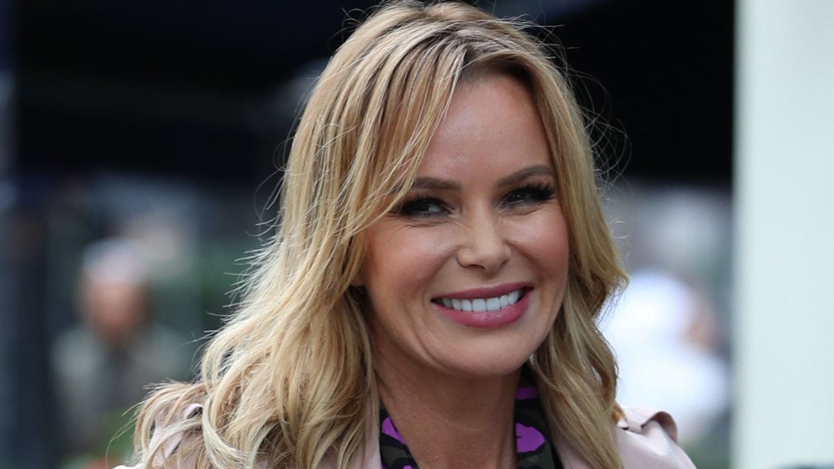 Amanda Holden delights Instagram with a silk blouse - AND sexy leather  leggings