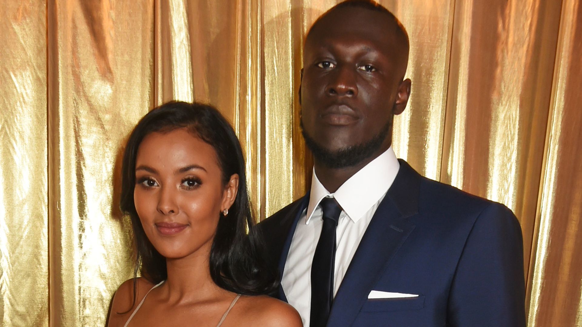 Maya Jama and Stormzy attend the Elle Style Awards 2017