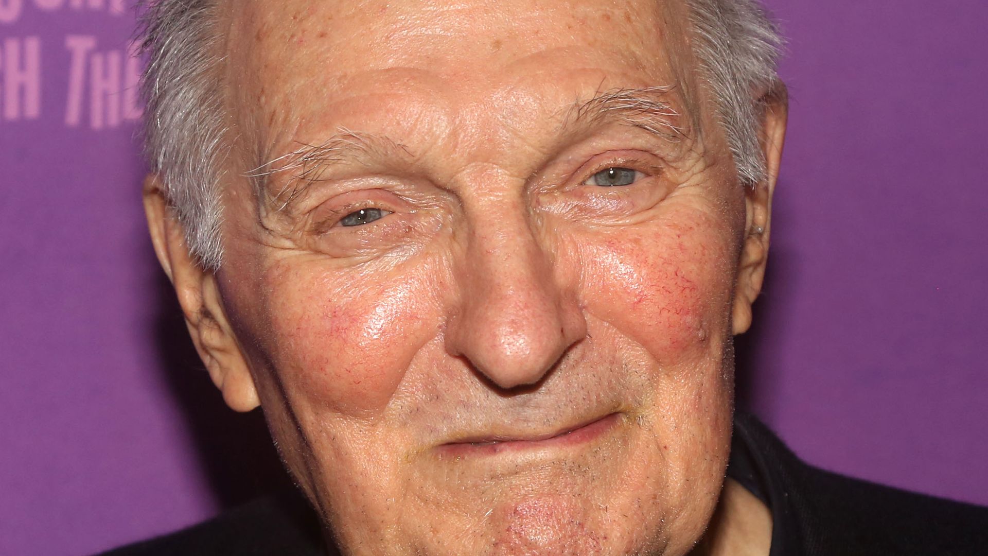 Alan Alda attending a play in 2023