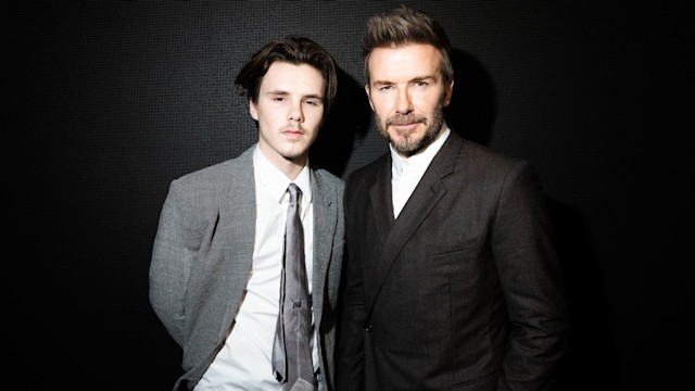 cruz and david beckham in suits
