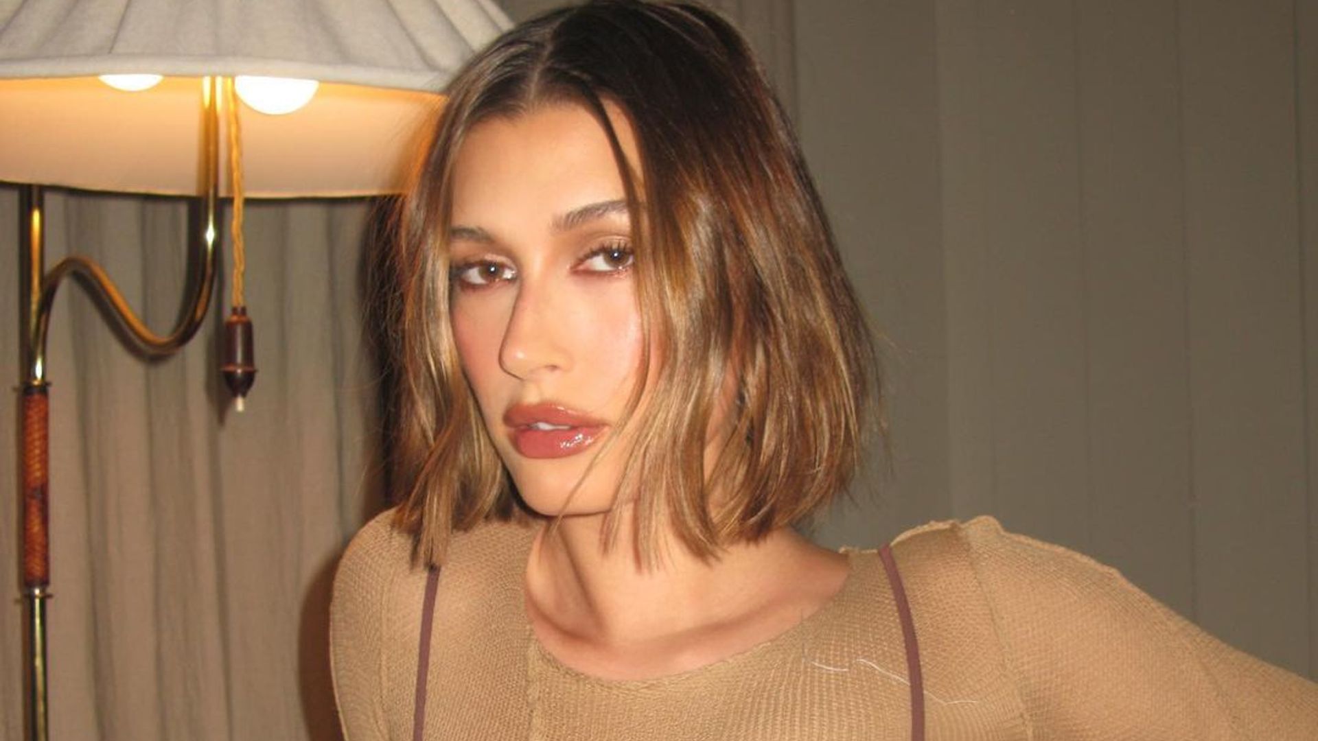 Hailey Bieber proves chocolate brown is this seasons most coveted colour way