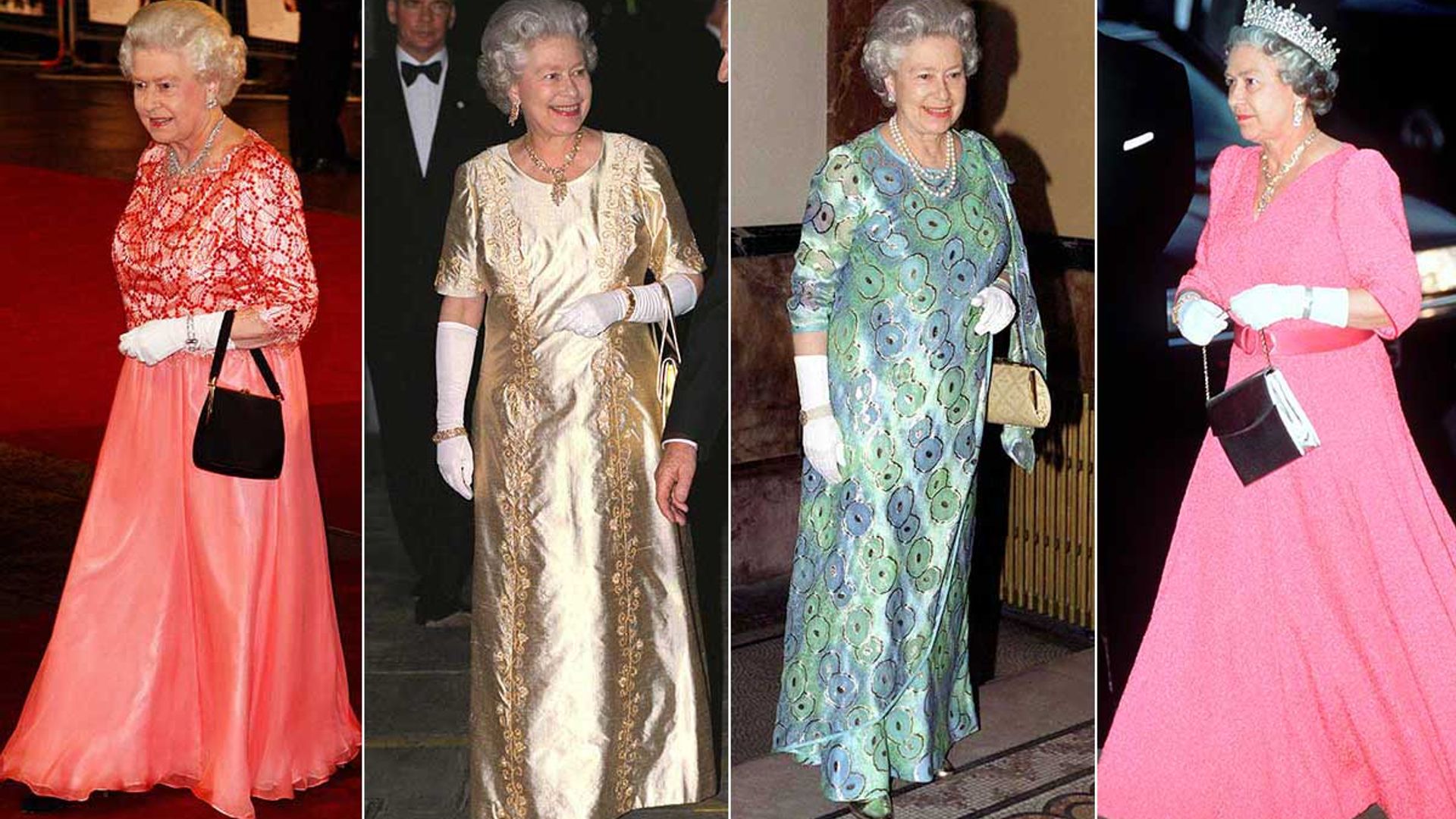 Queen Elizabeth II's most 'wow' dress moments EVER HELLO!
