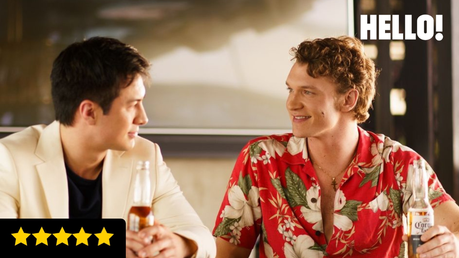 Hudson Williams as Shane Hollander & Connor Storrie as Ilya Rozanov