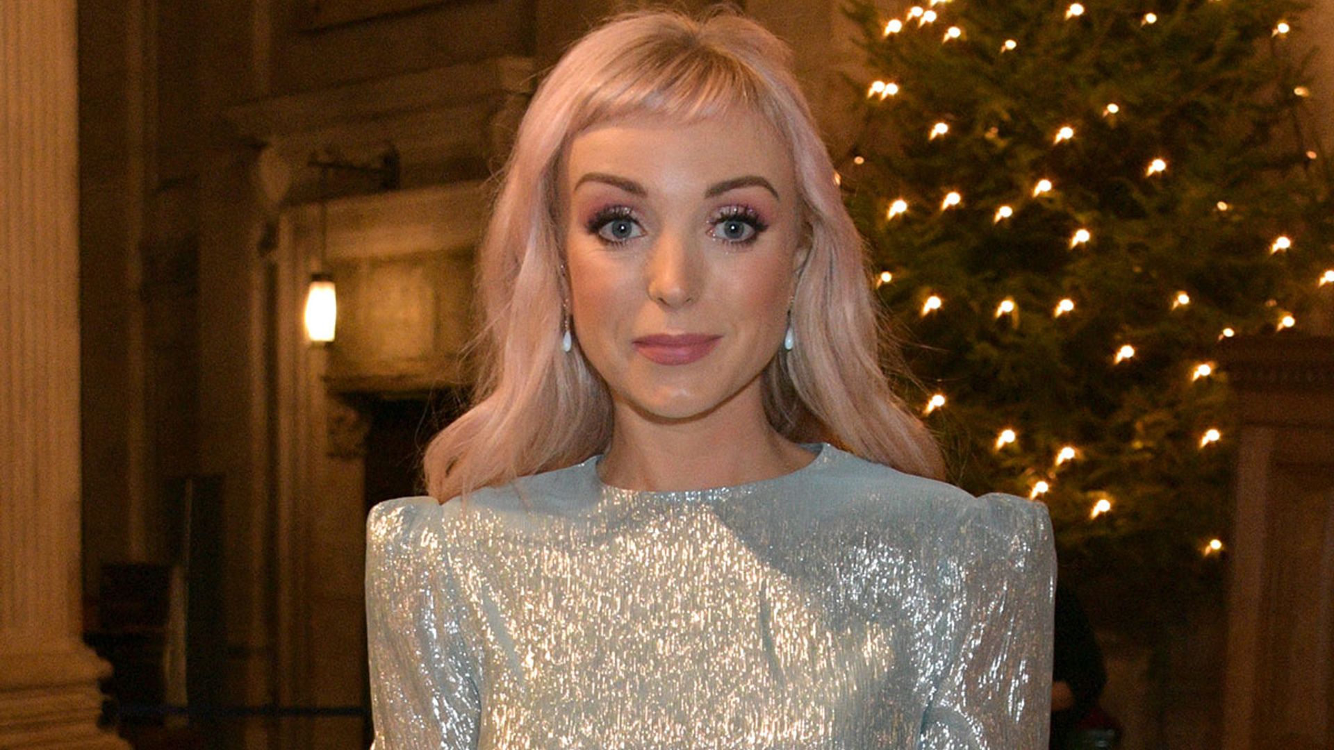 helen george pink hair