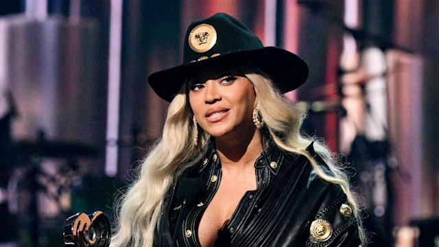 BeyoncÃ© accepts the Innovator Award at the 2024 iHeartRadio Music Awards held at the Dolby Theatre on April 1, 2024 in Los Angeles, California.