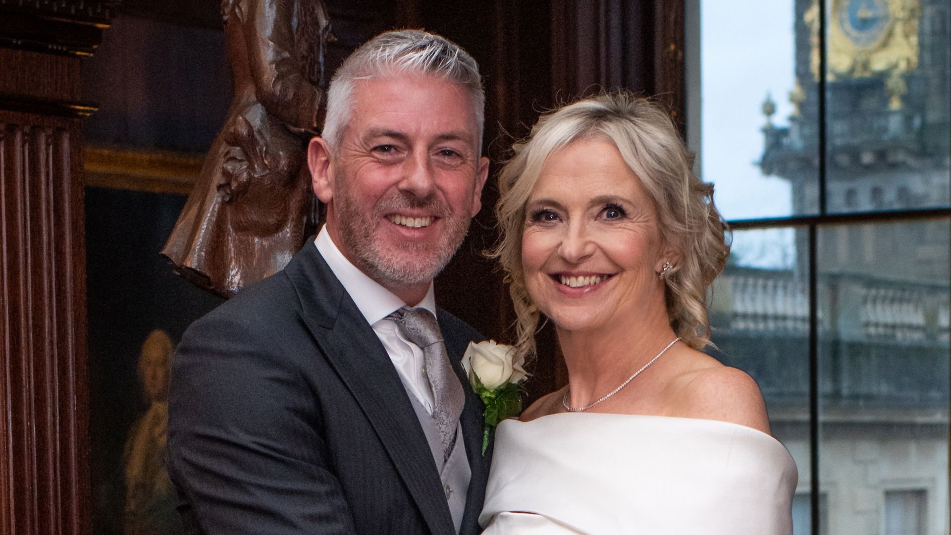 Carol Kirkwood addresses 'secret wedding' claims as she details 'tiny ...