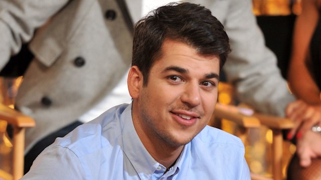 Rob Kardashian blue shirt