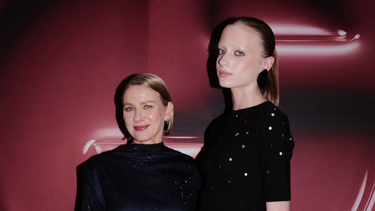 Naomi Watts' model daughter Kai rocks mini skirt for star-studded Paris outing with mom